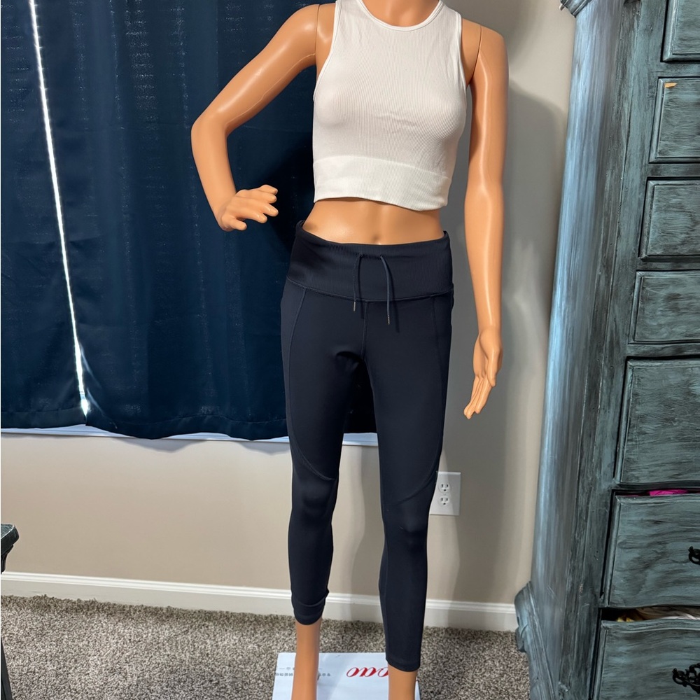 Nike Blue Leggings Athletic Fit